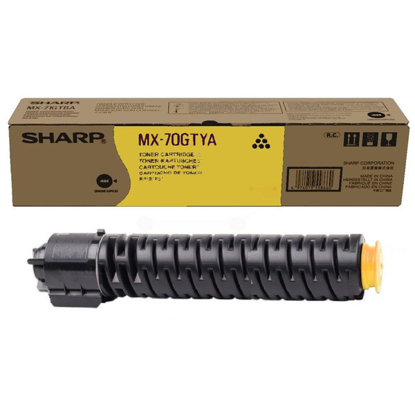Original Sharp MX70GTYA Toner gelb Original Sharp MX70GTYA Toner gelb von Sharp