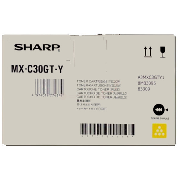 Original Sharp MXC30GTY Toner gelb Original Sharp MXC30GTY Toner gelb von Sharp
