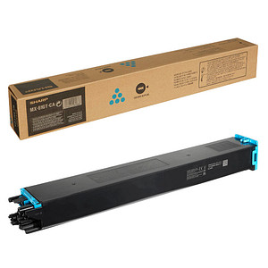 SHARP MX61GTCA  cyan Toner von Sharp