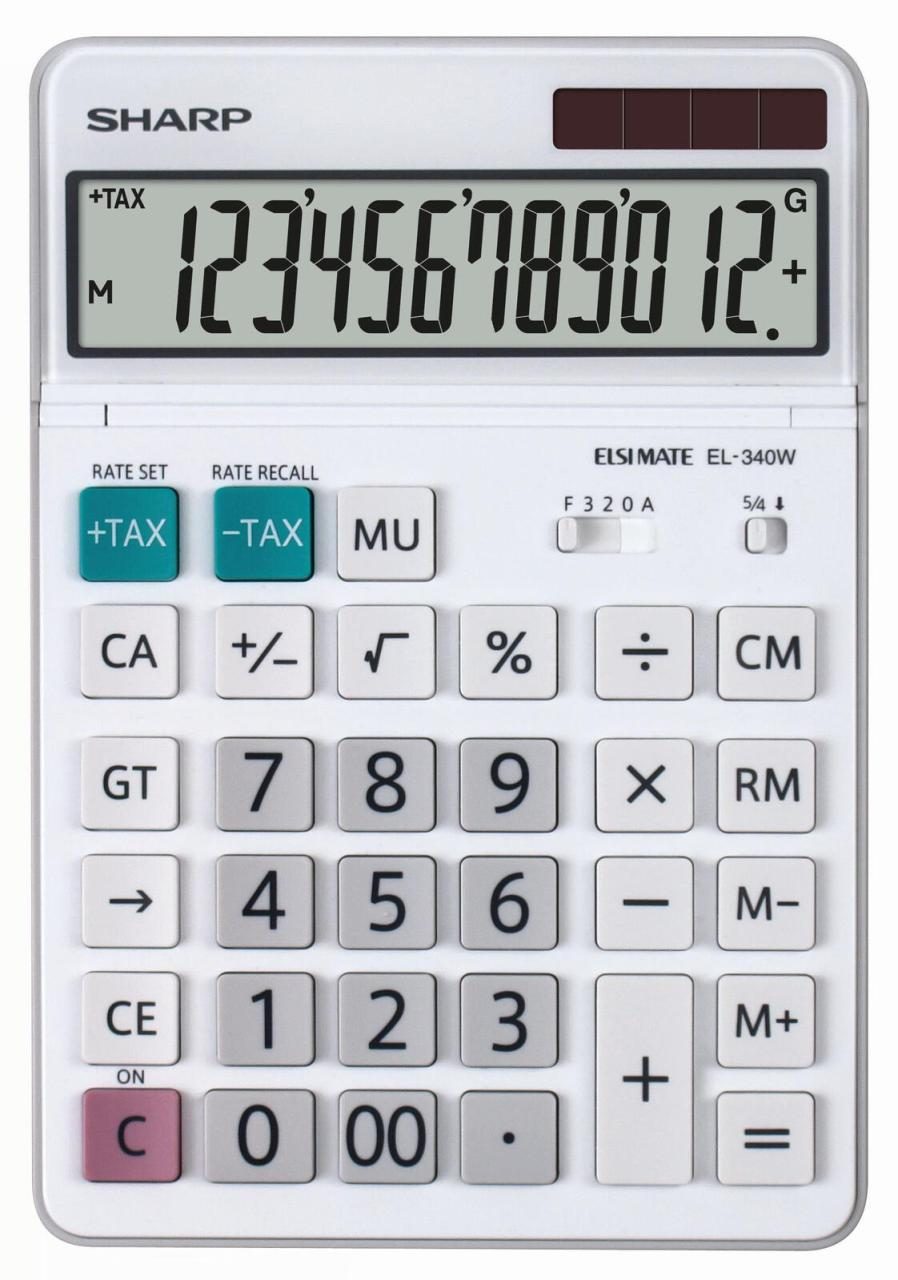 SHARP Tischrechner EL-340W von Sharp