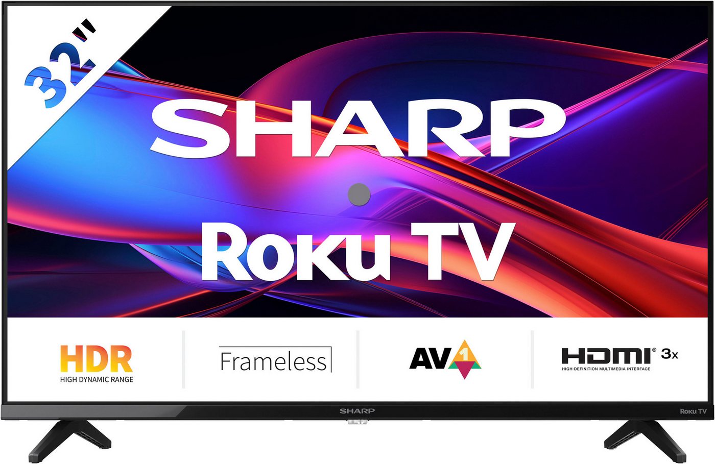 Sharp 1T-C32GDx LED-Fernseher (81 cm/32 Zoll, HD, Smart-TV) von Sharp
