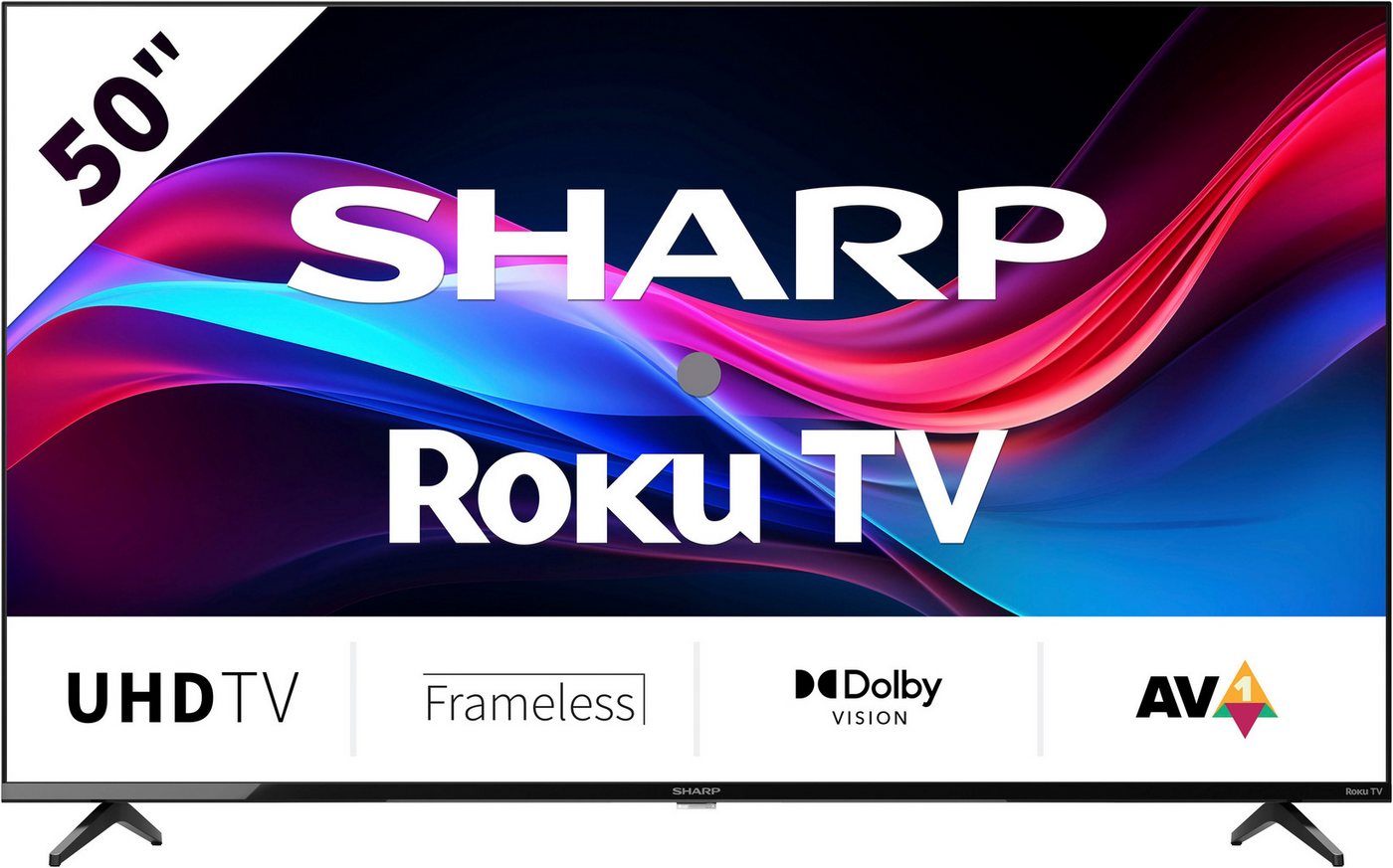 Sharp 4T-C50GJx LED-Fernseher (126 cm/50 Zoll, 4K Ultra HD, Smart-TV) von Sharp