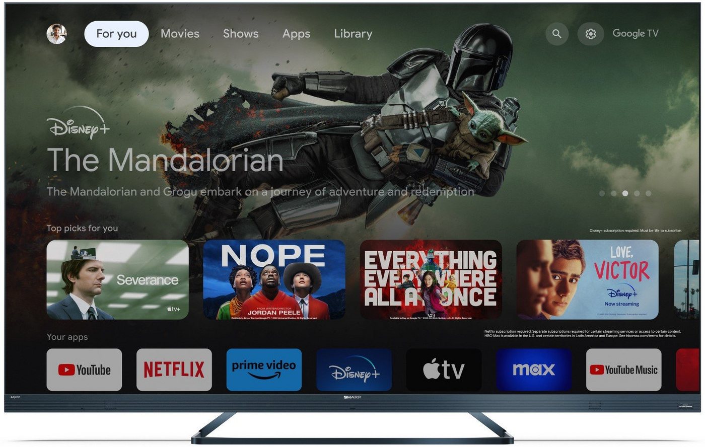 Sharp 4T-C65FQx LED-Fernseher Sharp 4T-C65FQx LED-Fernseher von Sharp