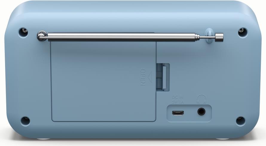 Sharp DR-P420 - Tragbar - Digital - DAB - DAB+ - FM - Automatischer Suchlauf - Automatisches Tuning - 2 W - AAC (DR-P420BL) von Sharp