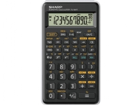 Sharp EL-501T, Tasche, Wissenschaftlicher Taschenrechner, 12 Ziffern, 1 Zeilen, Akku, Schwarz, Weiß von Sharp