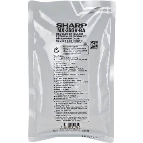 Sharp Original - Entwickler schwarz - MX36GVBA von Sharp