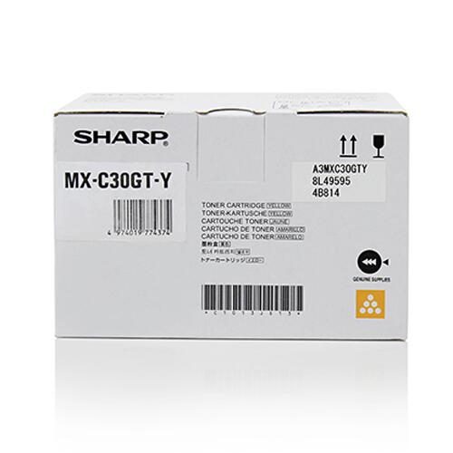 Sharp Original MXC30GTY Toner - gelb (MXC30GTY) von Sharp