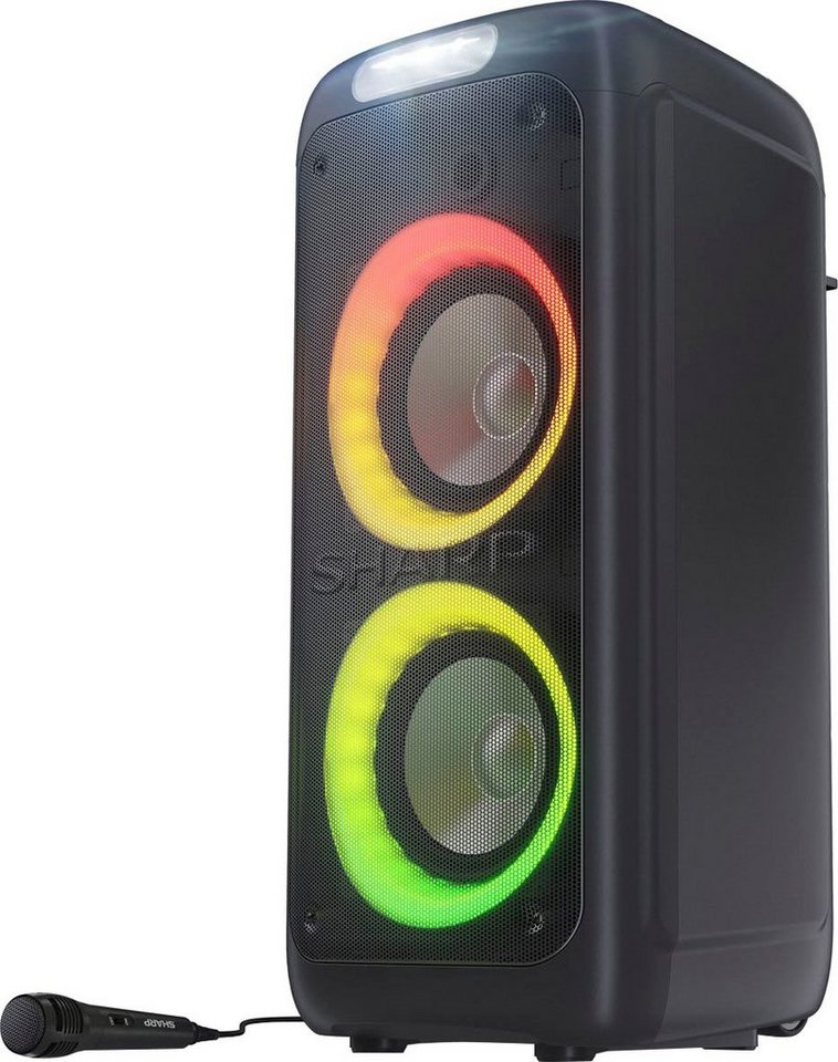 Sharp PS-949 Party-Lautsprecher Stereo (A2DP Bluetooth, AVRCP Bluetooth, Bluetooth, 132 W) von Sharp