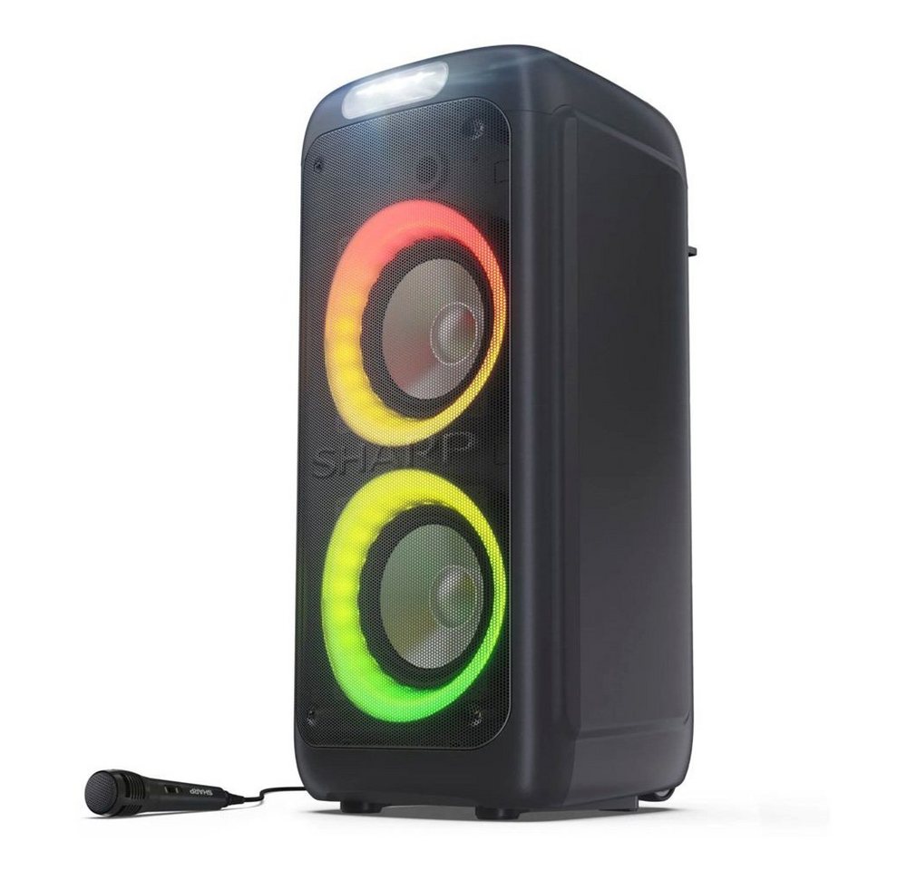 Sharp PS949 Bluetooth Party-Lautsprecher schwarz Bluetooth-Lautsprecher Sharp PS949 Bluetooth Party-Lautsprecher schwarz Bluetooth-Lautsprecher von Sharp