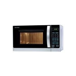 Sharp R-642(IN)W - Mikrowellenofen mit Grill - freistehend - 20 Liter - 800 W - Silber von Sharp