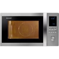 Sharp R-922STWE - Mikrowellenofen mit Konvektion und Grill - 32 Liter - 1000 W - rostfreier Edelstahl Sharp R-922STWE - Mikrowellenofen mit Konvektion und Grill - 32 Liter - 1000 W - rostfreier Edelstahl von Sharp