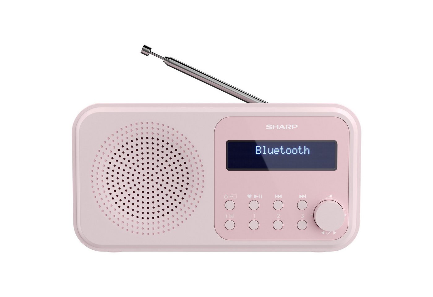 Sharp SHARP DAB+/FM Radio DR-P420, USB, Bluetooth, rosa Radio Sharp SHARP DAB+/FM Radio DR-P420, USB, Bluetooth, rosa Radio von Sharp