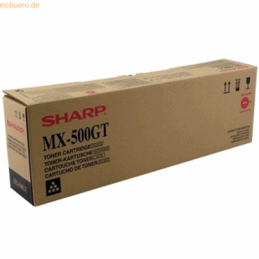 Sharp Toner Original Sharp MX500GT schwarz von Sharp