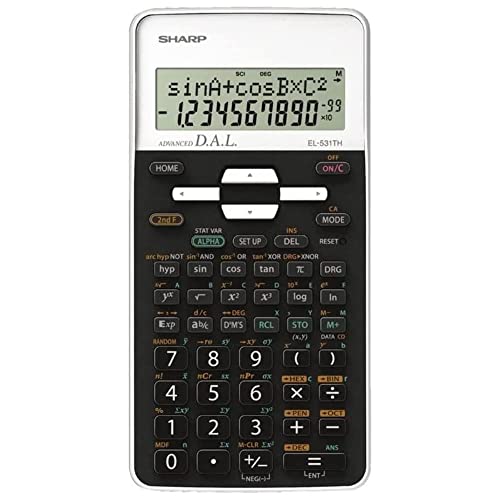 Sharp Wissenschaftlicher Taschenrechner SH-EL531THBWH von SHARP
