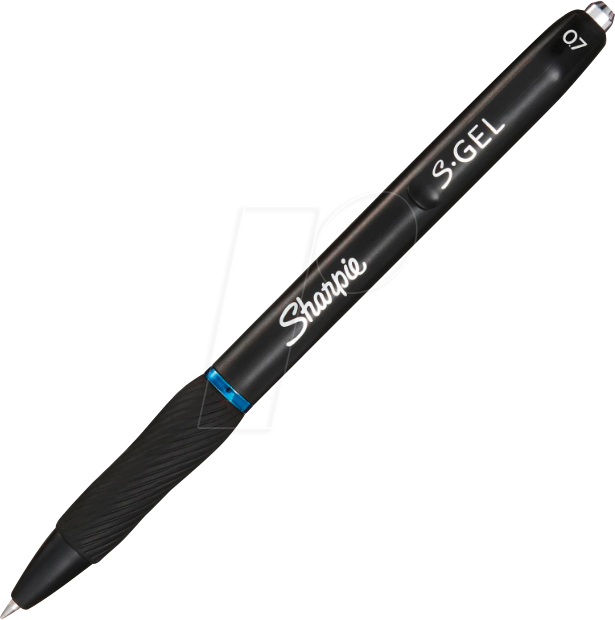SHARPIE 2136600 - Sharpie S-Gel Gelroller, 0,7 mm, 1 Stück, blau von Sharpie