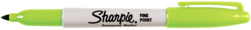 Sharpie Permanent-Marker FINE, limette von Sharpie