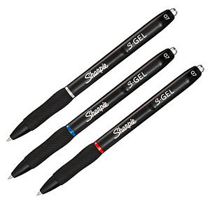 Sharpie S-GEL Gelschreiber schwarz, Schreibfarbe: farbsortiert, 3 St. Sharpie S-GEL Gelschreiber schwarz, Schreibfarbe: farbsortiert, 3 St. von Sharpie