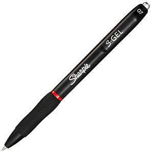 Sharpie S-GEL Gelschreiber schwarz, Schreibfarbe: rot, 1 St. von Sharpie
