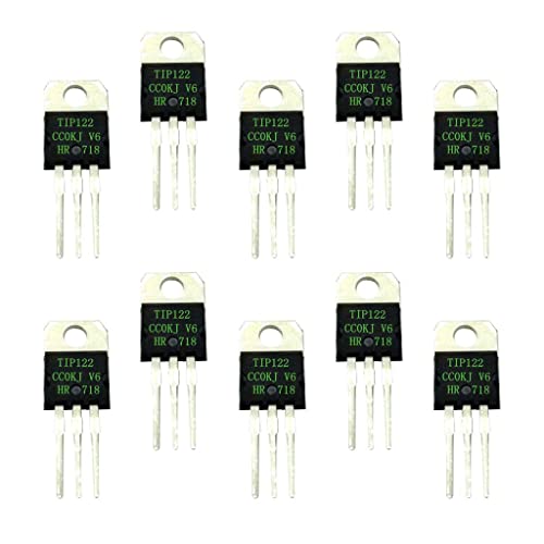 10pcs Tip122 Transistor Sortiment Leistungstransistor Halbleitervorrichtung von Sharplace