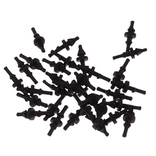 32x Gummi Kühlung PC Lüfter Anti-Vibrations Silikagel Halterung Schrauben Pin Stifte Schraube für Lüfter Größe: 35x13x13mm von Sharplace