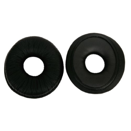 Ersatz Weiche Ohrkissen Pads für Technics RP DJ1200 DJ1210 Kopfhörer - Schwarz Farbe 7.4.0x8.0.2 cm von Sharplace