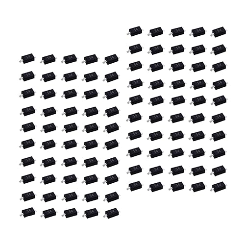 Sharplace 100 Stück 1N5819W S4 SMD-Schottky-Dioden, professionelle Sod-123, hoher Wirkungsgrad, 40 V, 1 A für Kehrmaschinen-Leistungsplatinen, Stromkreise, Sharplace 100 Stück 1N5819W S4 SMD-Schottky-Dioden, professionelle Sod-123, hoher Wirkungsgrad, 40 V, 1 A für Kehrmaschinen-Leistungsplatinen, Stromkreise, von Sharplace