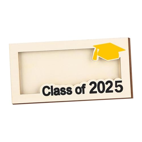 Sharplace 2025 Abschlussgeschenk Geldhalter DIY Umschlagbox Dekor High School 7,48x3,54x0,35" College Holz Abschlusskartenbox, Gelb Sharplace 2025 Abschlussgeschenk Geldhalter DIY Umschlagbox Dekor High School 7,48x3,54x0,35" College Holz Abschlusskartenbox, Gelb von Sharplace