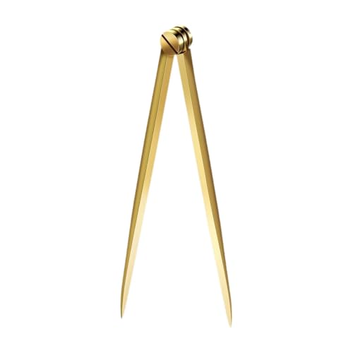 Sharplace Nautische Navigation Teiler Kompass Teiler Architekten Künstler Entwurf Anti Rost Kompakt Marine Teilung Werkzeug Messing, 170mm Sharplace Nautische Navigation Teiler Kompass Teiler Architekten Künstler Entwurf Anti Rost Kompakt Marine Teilung Werkzeug Messing, 170mm von Sharplace