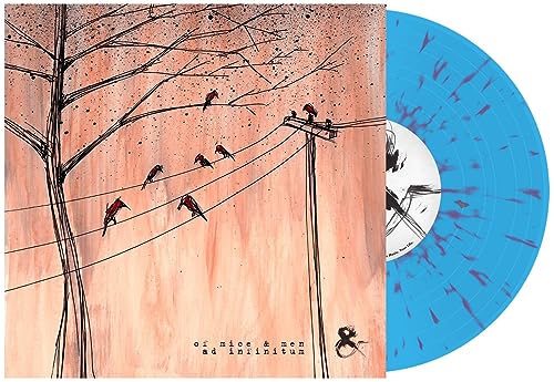 AD Infinitum - Cyan W/ Grimace Purple Splatter [Vinyl LP] von Sharptone Records