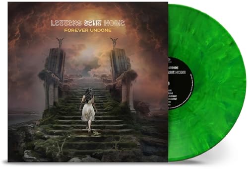 Forever Undone - Cream & Dark Green Marble [Vinyl LP] von Sharptone Records