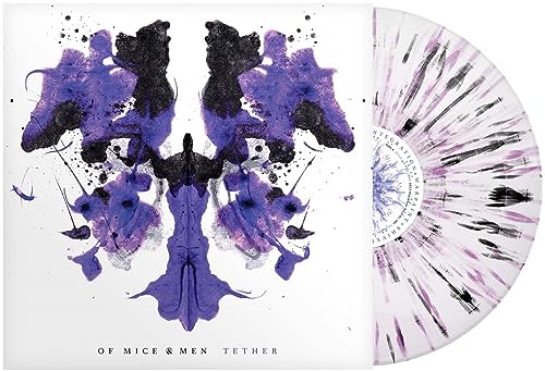 Tether - White Purple Black Splatter [Vinyl LP] von Sharptone Records