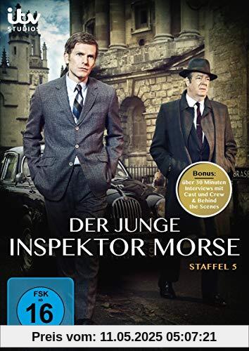 Der Junge Inspektor Morse-Staffel 5 [3 DVDs] von Shaun Evans