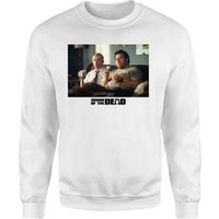 Shaun of the Dead Crisis Worsens Sweatshirt - White - XS von Shaun Of The Dead