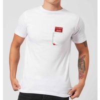 Shaun Of The Dead You've Got Red On You Pocket T-Shirt - White - M von Shaun of the Dead