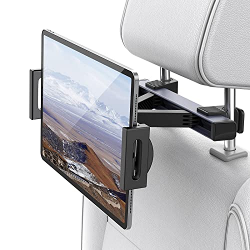 Shawe Tablet Halterung Auto, Universal Tablet Halterung Kopfstütze, 360° KFZ-Kopfstützen Halterung für 2022 iPad Pro 9.7, 10.5, 12.9, iPad Air Mini 2 3 4, Switch, Tab, Smartphone mit 4.7~12.9 Zoll Shawe Tablet Halterung Auto, Universal Tablet Halterung Kopfstütze, 360° KFZ-Kopfstützen Halterung für 2022 iPad Pro 9.7, 10.5, 12.9, iPad Air Mini 2 3 4, Switch, Tab, Smartphone mit 4.7~12.9 Zoll von Shawe