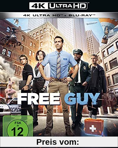 Free Guy 4K UHD Edition [Blu-ray] von Shawn Levy