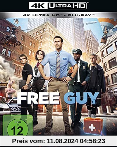 Free Guy 4K UHD Edition [Blu-ray] von Shawn Levy