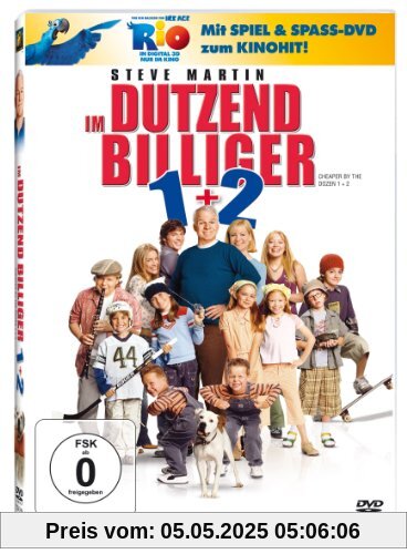 Im Dutzend billiger / Im Dutzend billiger 2 (+ Rio Activity Disc) von Shawn Levy