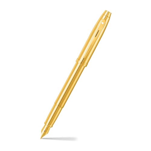 Sheaffer 100 9372 Tintenroller PVD Gold glänzend mit goldfarbenen PVD-Zierteilen von Sheaffer