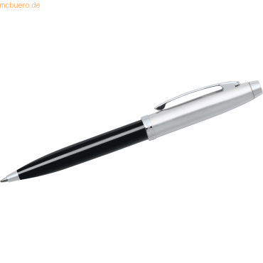 Sheaffer Kugelschreiber 100 schwarz gebürstete Chromkappe von Sheaffer