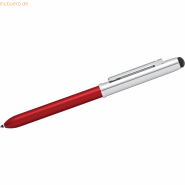 Sheaffer Multifunktions-Stift Quattro Rot/Chrom Geschenkverpackung von Sheaffer