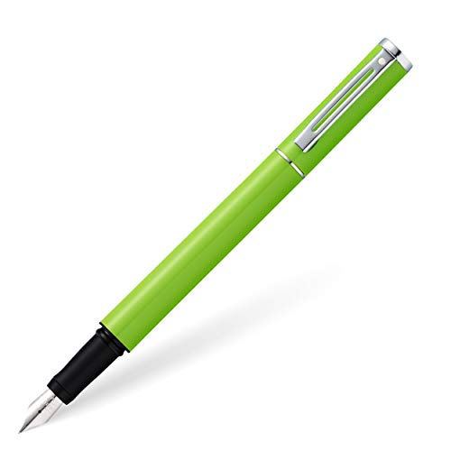 Sheaffer Shaeffer Pop Füller (Federstärke M, inkl. Tintenpatrone schwarz) glänzendes Grün von Sheaffer