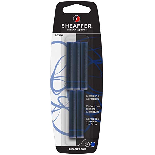 Sheaffer 96320 Tintenpatronen Skrip in Blisterverpackung Blau von Sheaffer