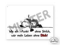 53 - Postkarte – i-Punkt - Postkarte von Sheepworld von Sheepworld