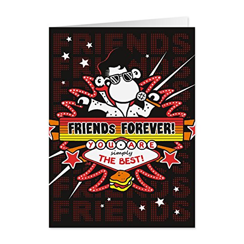 Friends forever! You are simply the Best! - Pop Art Karte - Nr. 6 von Sheepworld