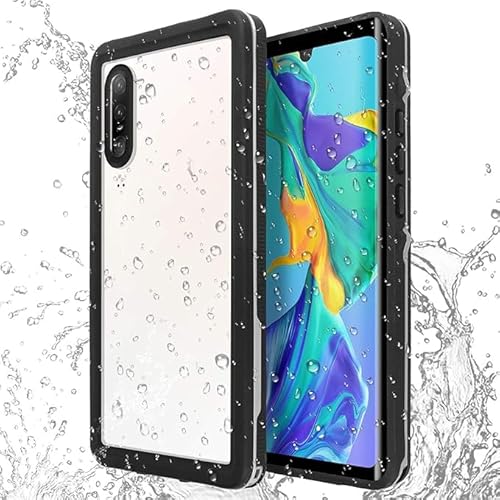 Shellbox Extreme Schutzhülle kompatibel mit Huawei P30, Full Body 360° wasserdicht IP68 bis 3m Anti-Herunterfallen + Touch-Screen Anti-Kratzer - Rand Schwarz Shellbox Extreme Schutzhülle kompatibel mit Huawei P30, Full Body 360° wasserdicht IP68 bis 3m Anti-Herunterfallen + Touch-Screen Anti-Kratzer - Rand Schwarz von ShellBox