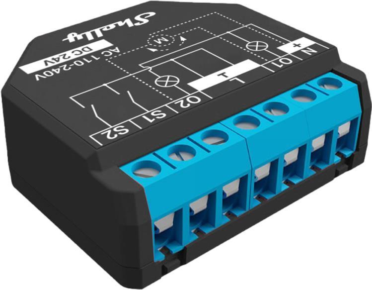 Home Shelly Relais Plus 2PM WLAN Schaltaktor 2x 10A Max. 16A BT Messfunktion (Shelly_Plus_2PM) von Shelly