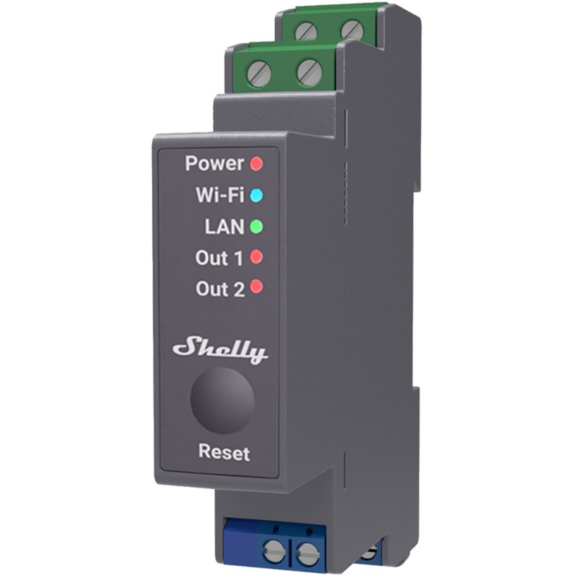 Pro 2, Relais Pro 2, Relais von Shelly