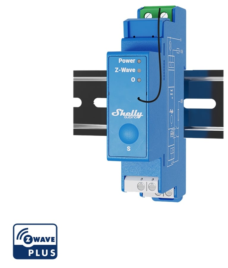 SHELLY Relais Wave Pro 1, Hutschiene, blau SHELLY Relais Wave Pro 1, Hutschiene, blau von Shelly