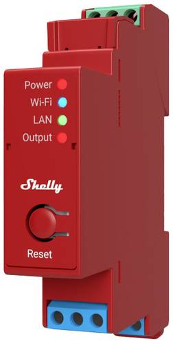 Shelly 1Pro PM Schaltaktor Bluetooth, Wi-Fi von Shelly